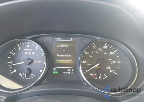 2017 Nissan Rogue Sv from USA, damaged, VIN KNMAT2MT9HP586812